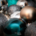 Weihnachtskugeln Türkis